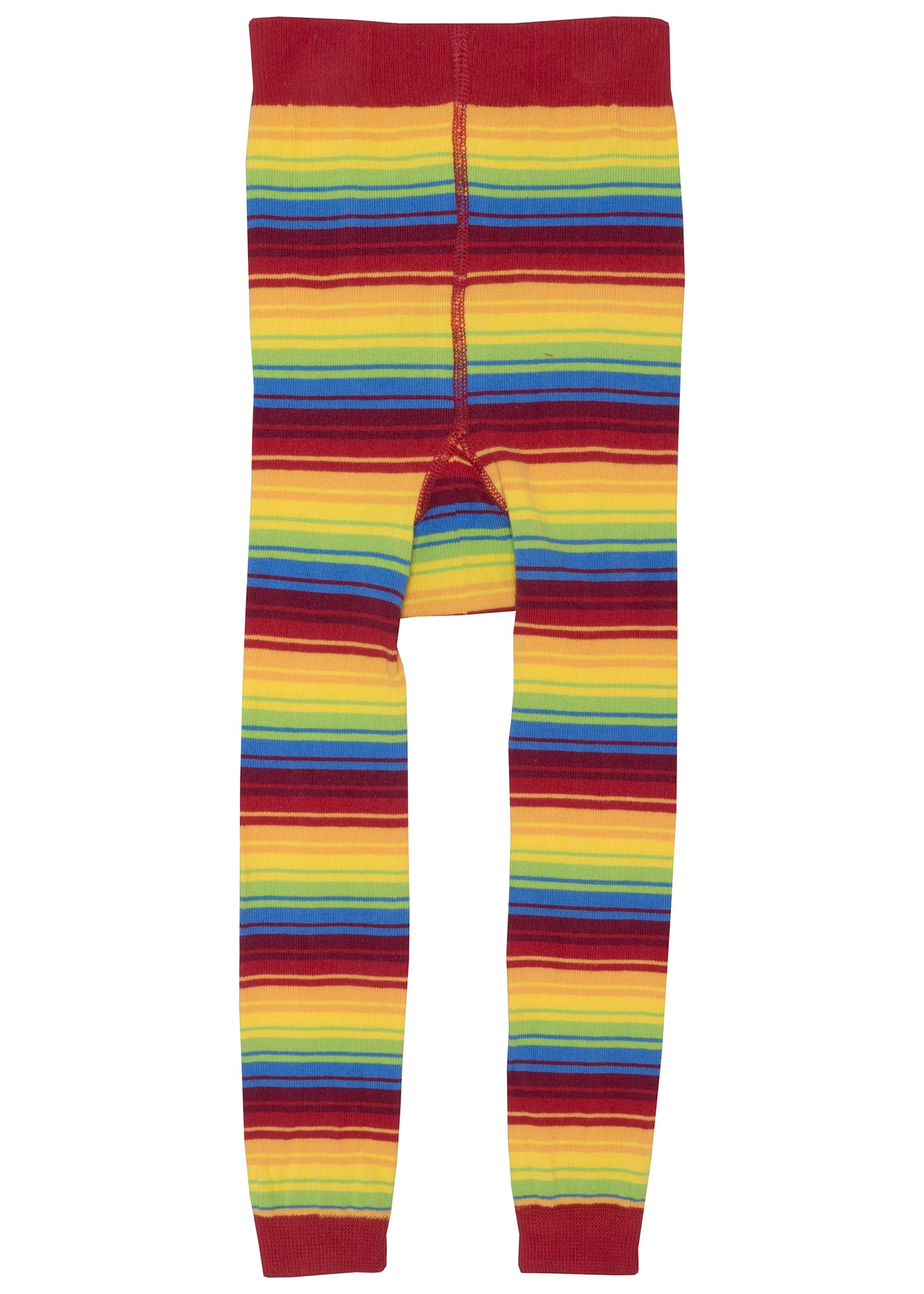 slugs snails unisex footless tights rainbow stripe