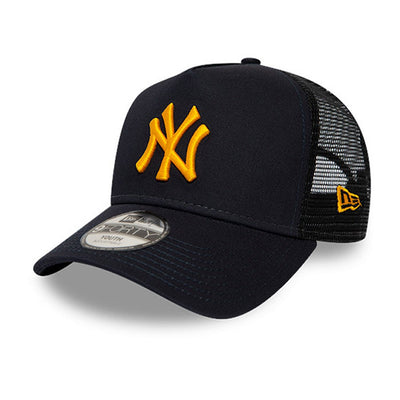 New Era 9FORTY League Essential Kids New York Yankees Snapback Cap - Navy / Yellow