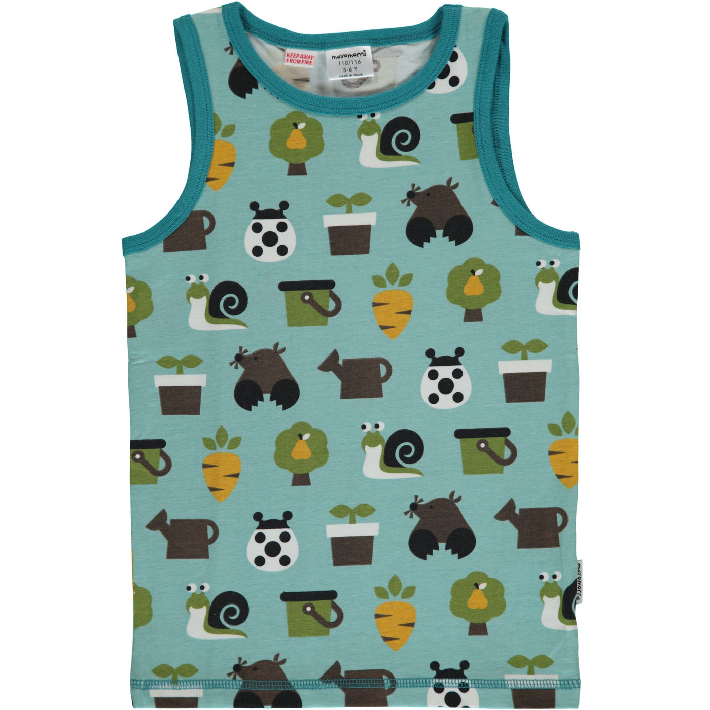 Maxomorra Tanktop - Garden