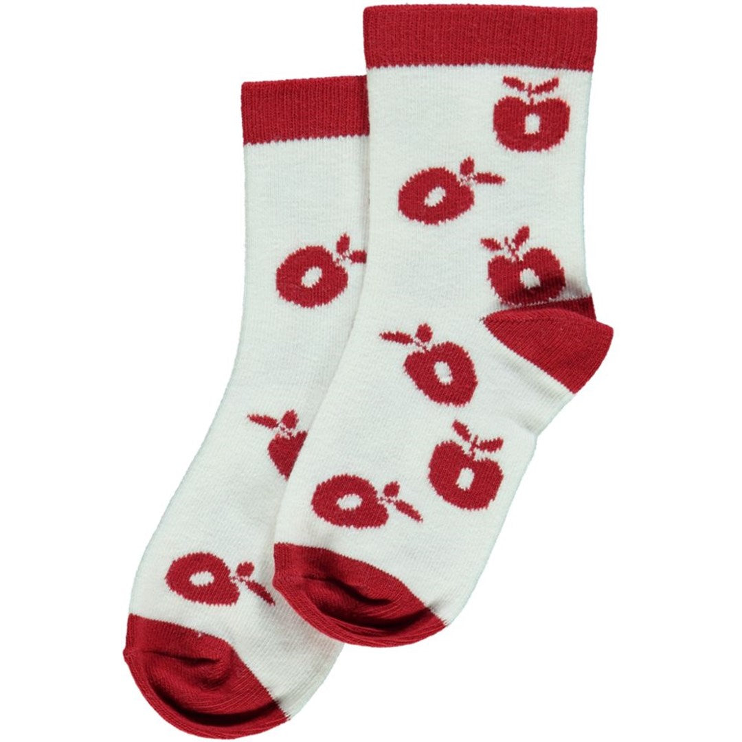 Smafolk Apple Ankle Sock - Dark Red