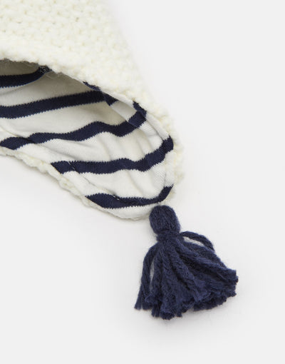 Joules Baby Knitted Hat - Cream