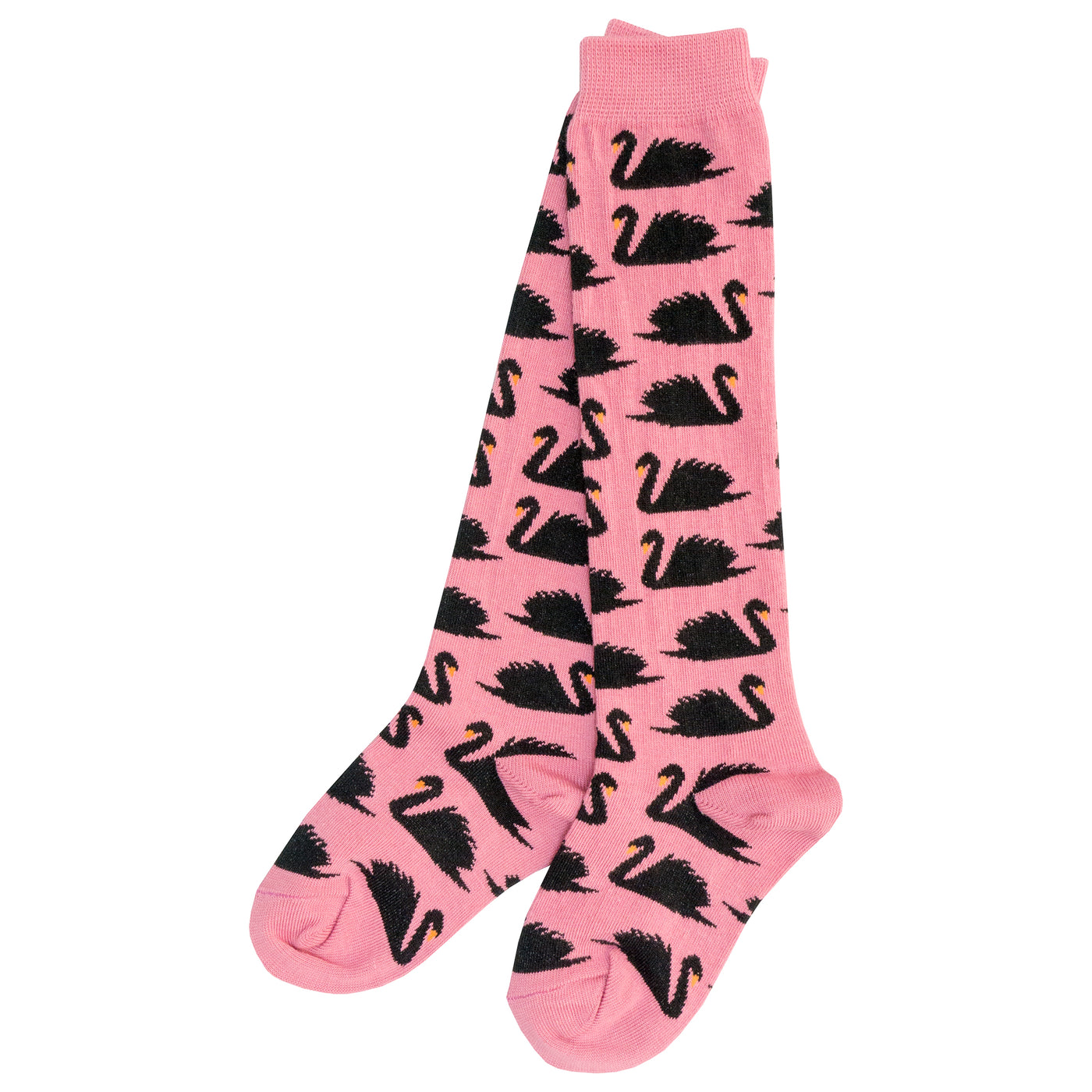 slugs snails unisex knee socks swans