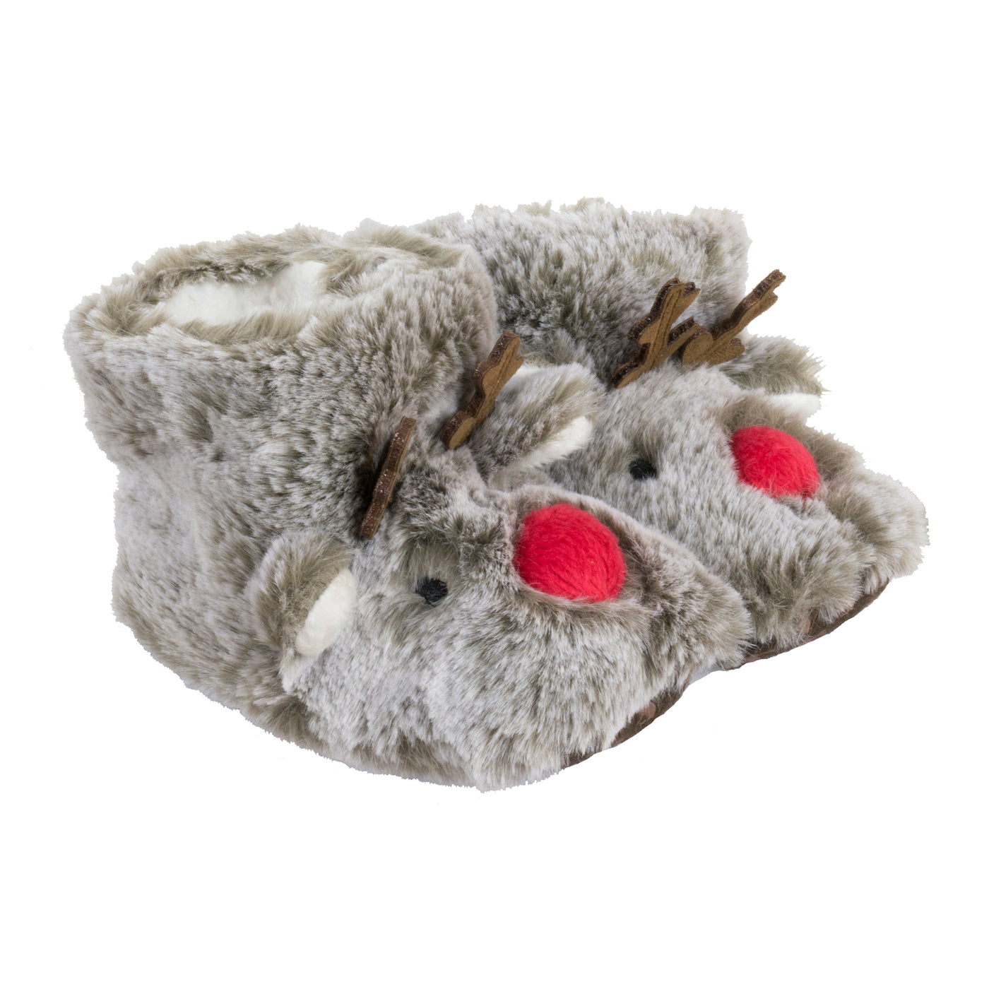 Joules Baby Christmas Character Slippers - Rudolf