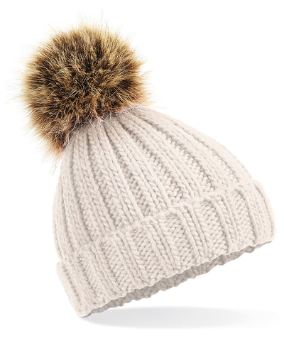 Oh Dorothy Infant & Junior Fur Pom Pom Chunky Beanie - 5 colours available