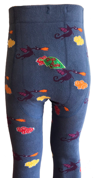 slugs snails unisex tights dragons