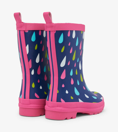Hatley Kids Matte Rain Boots - Rain Drops