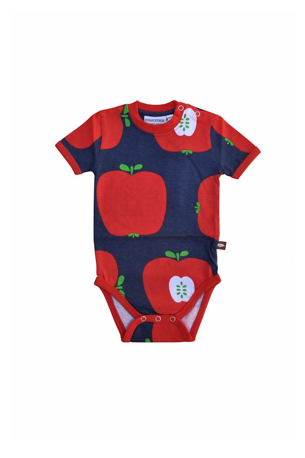 Moromini Short Sleeve Body - Red Apples