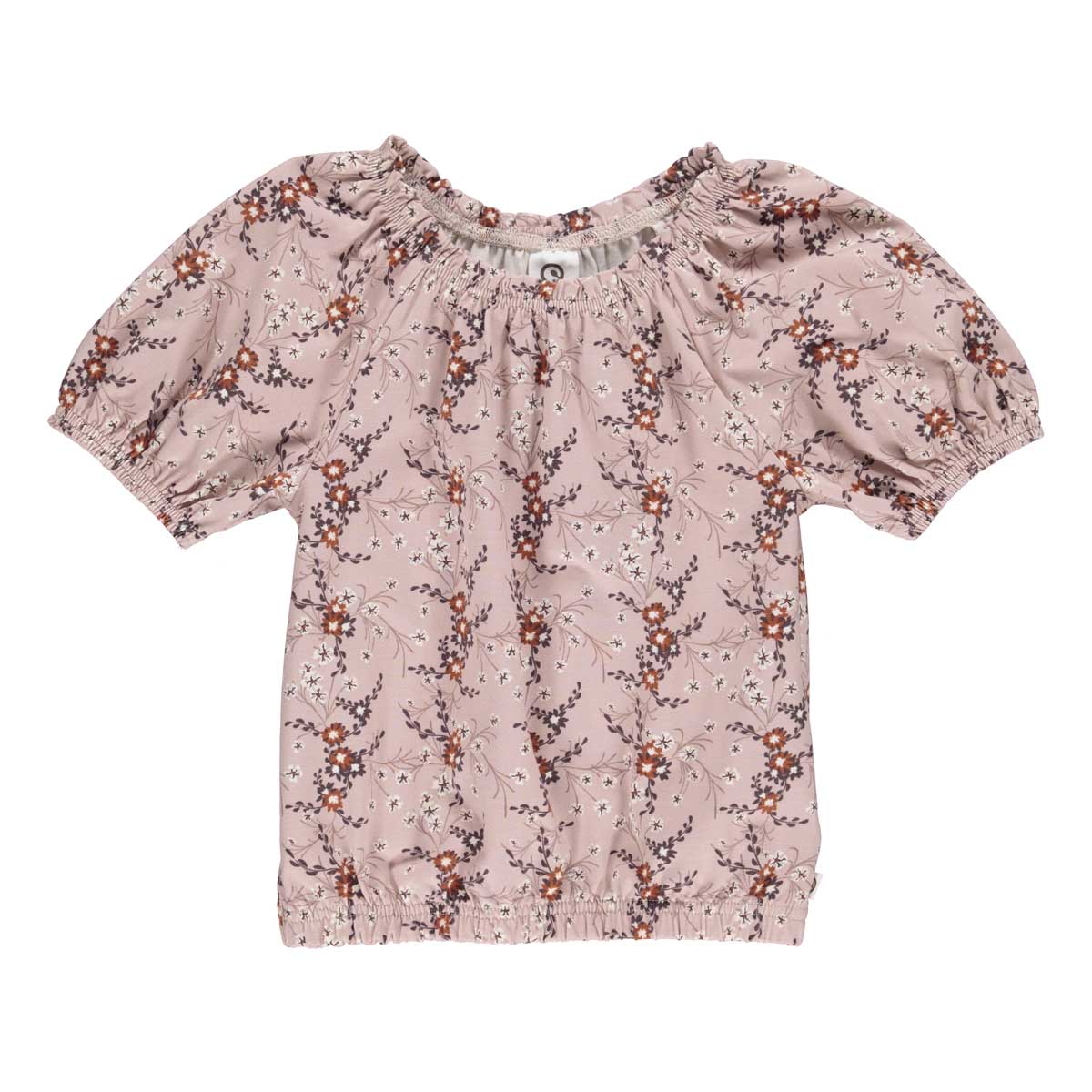 Müsli Short Sleeve Bell T-Shirt - Geranium
