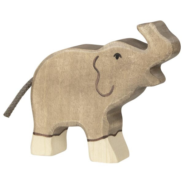 Holztiger - Elephant Small - Trunk Raised