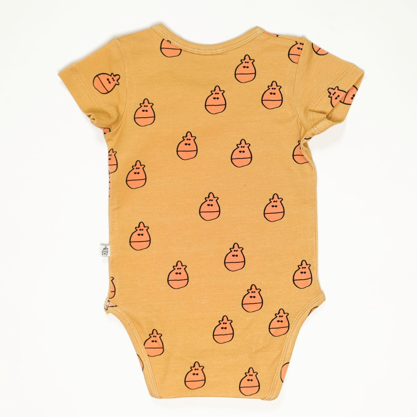 Lillan Gorillan Short Sleeve Jersey Body - Gorilla Head