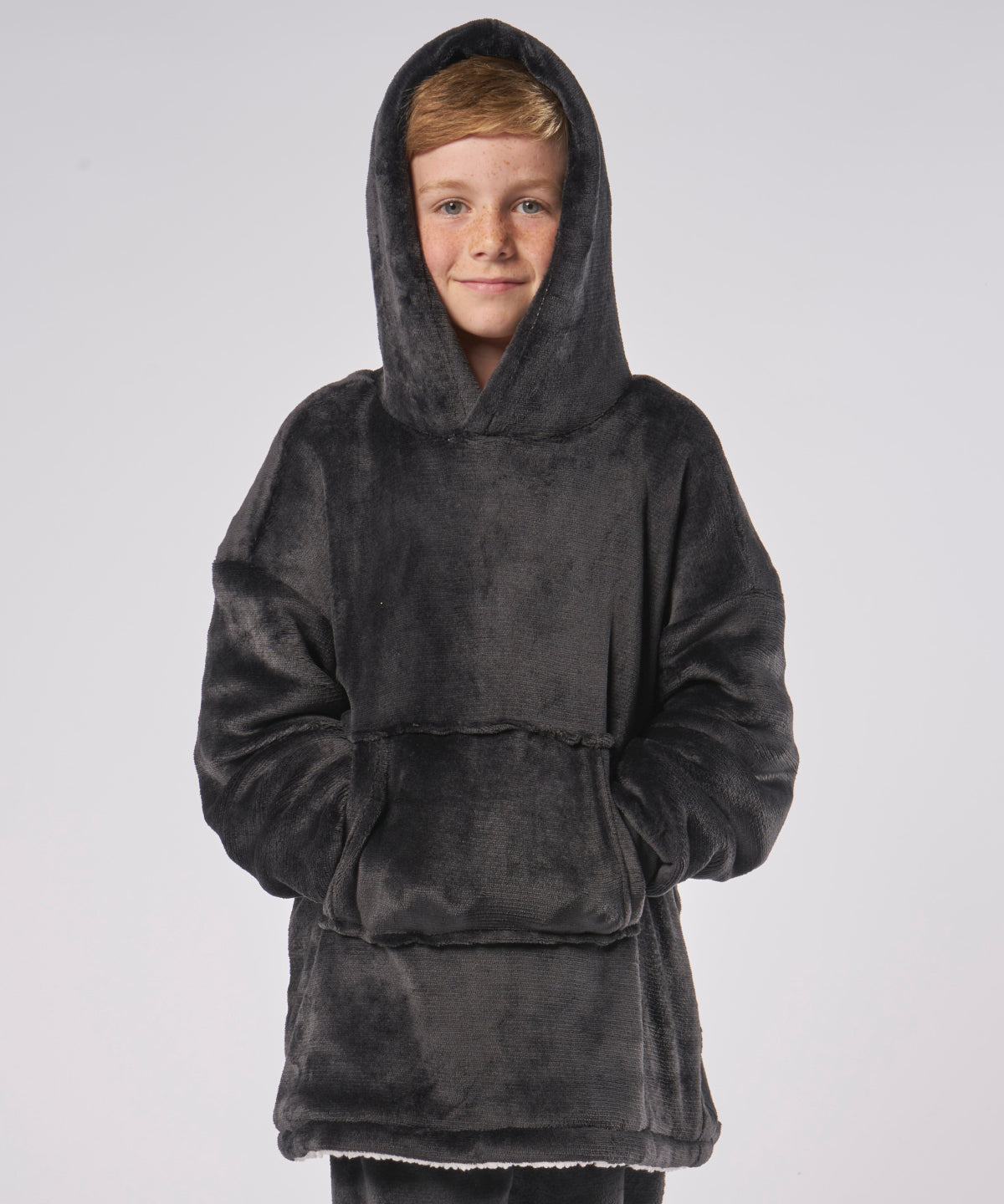 Fluffy Sherpa Hoodie, Trousers & Socks Set
