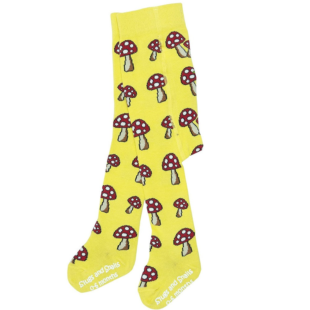 Slugs & Snails Unisex Tights -  Fun Guy Mushrooms / Toadstools