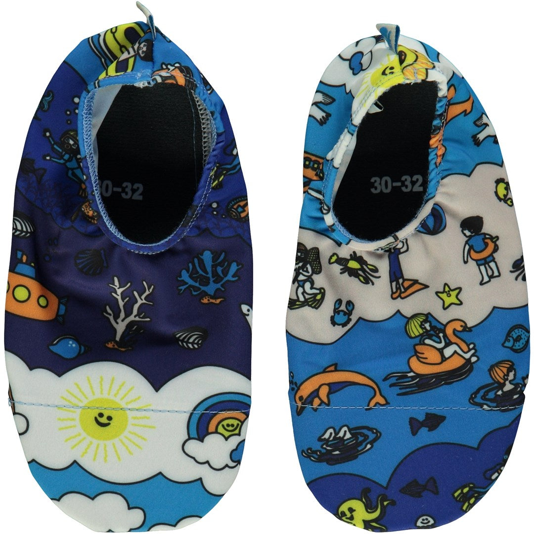 Smafolk UV50 Swim Shoes - Ocean Blue