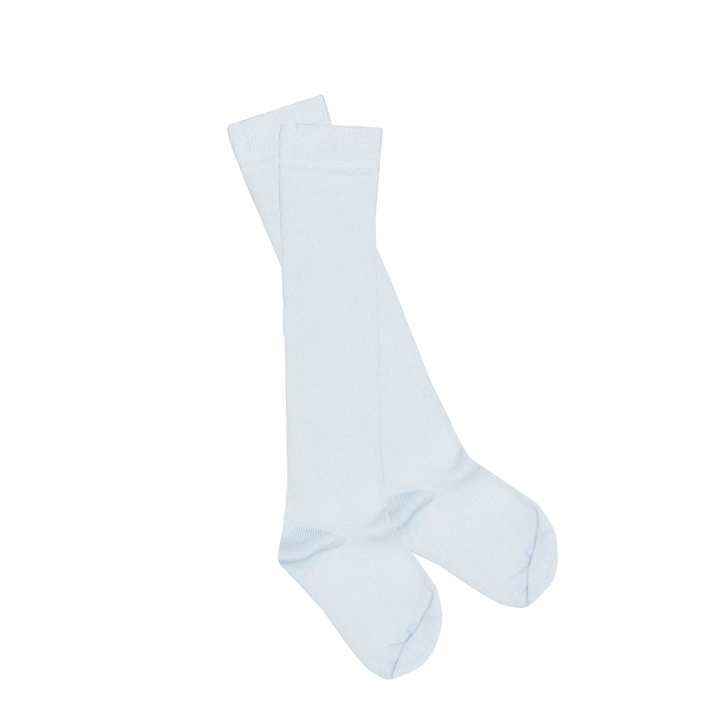 Slugs & Snails Block Colour Adult Unisex Knee Socks - Pale Grey