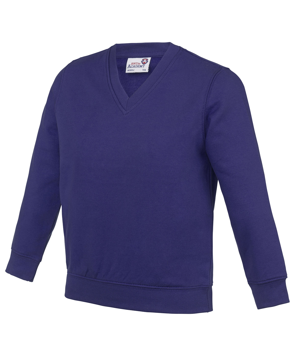 Academy V Neck School Sweatshirt - 10 Colours
