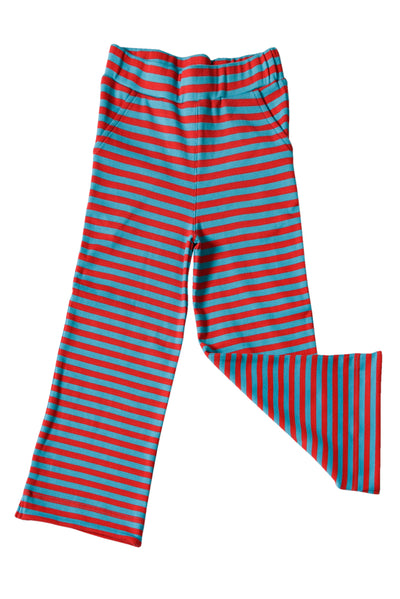 Moromini Ribbed Culottes - Red/Blue