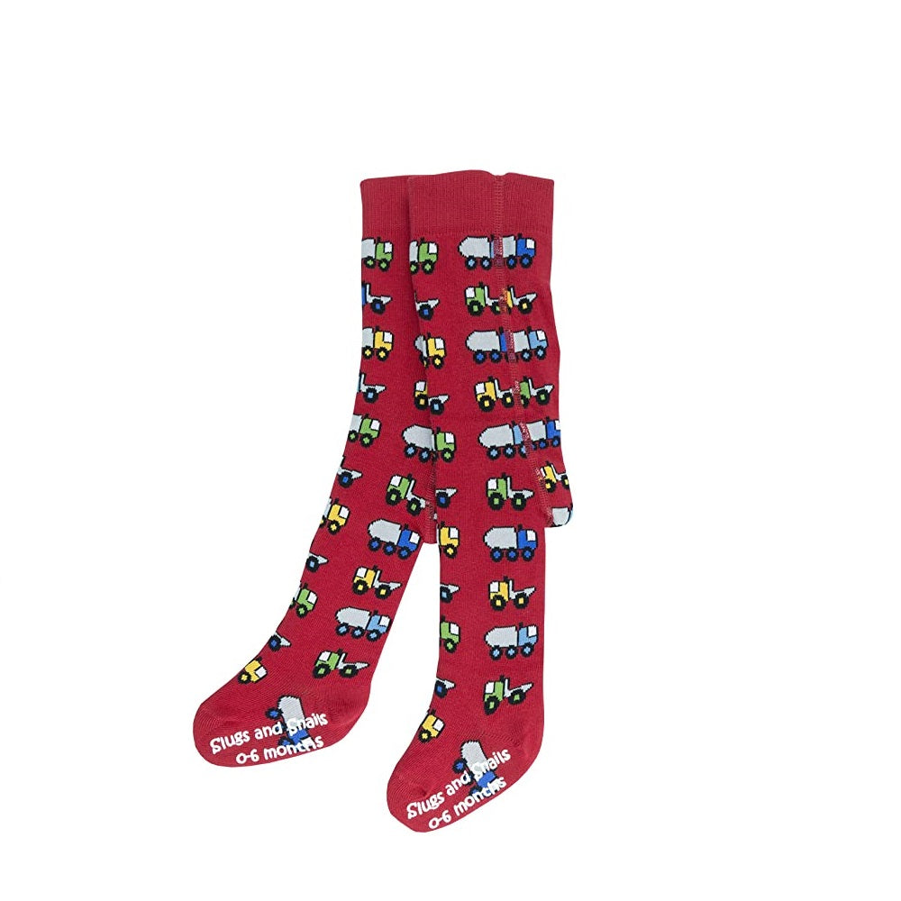 slugs snails unisex tights trucks