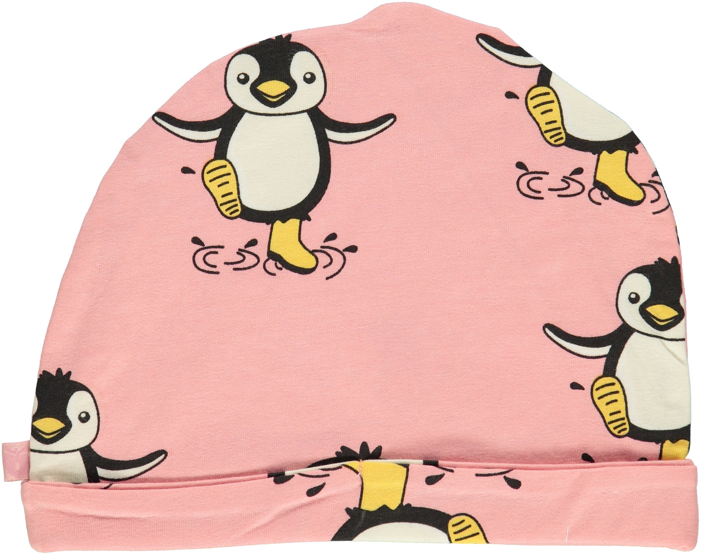 Smafolk Baby Hat - Penguins Pink