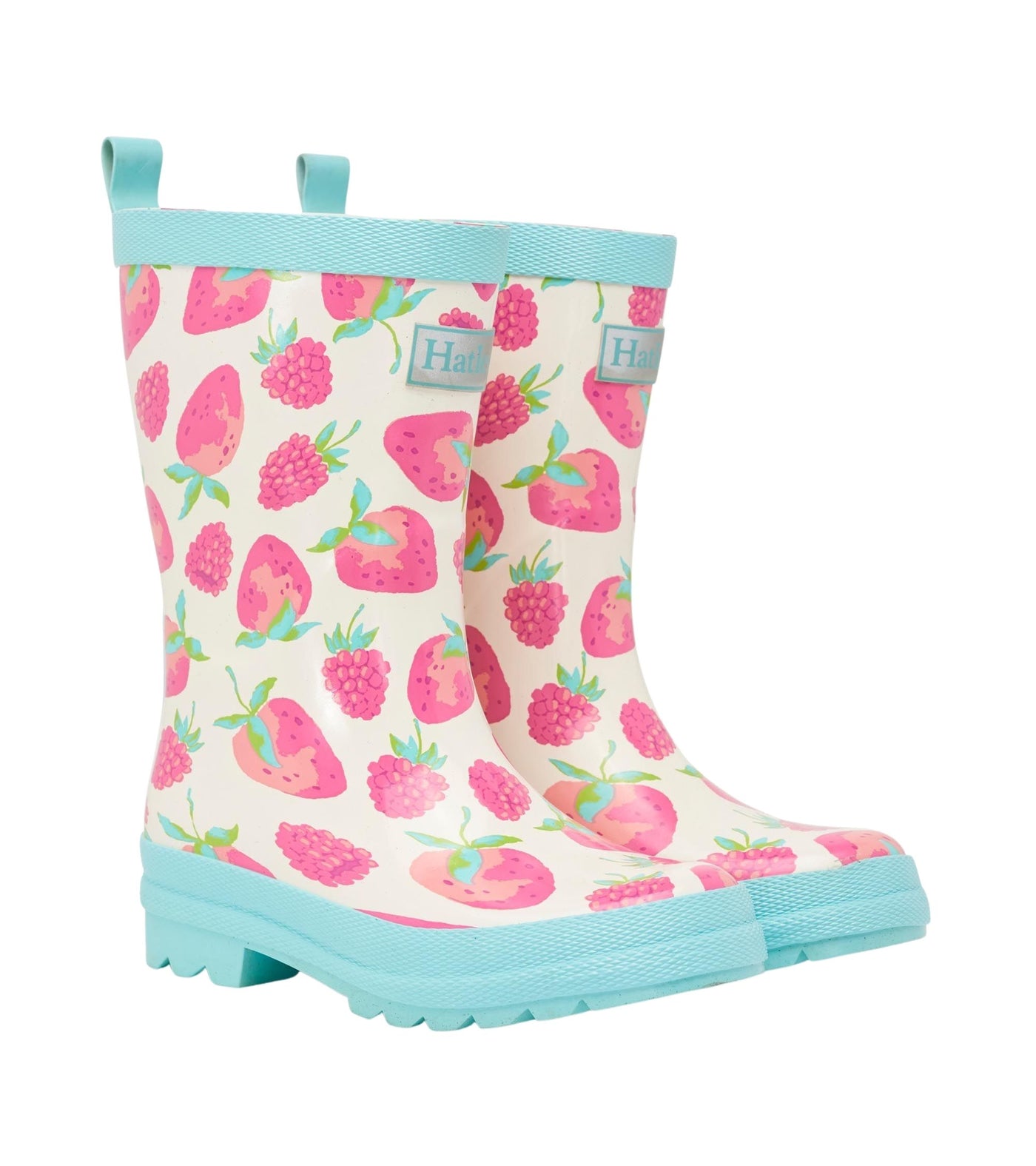 Hatley Kids Shiny Rain Boots - Delicious Berries