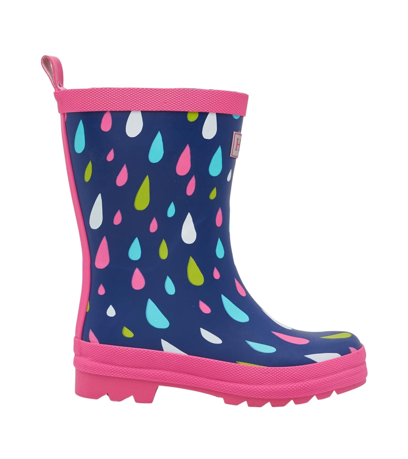 Hatley Kids Matte Rain Boots - Rain Drops