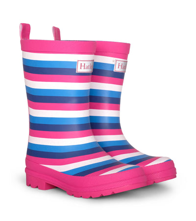 hatley kids matte rain boots summer stripe
