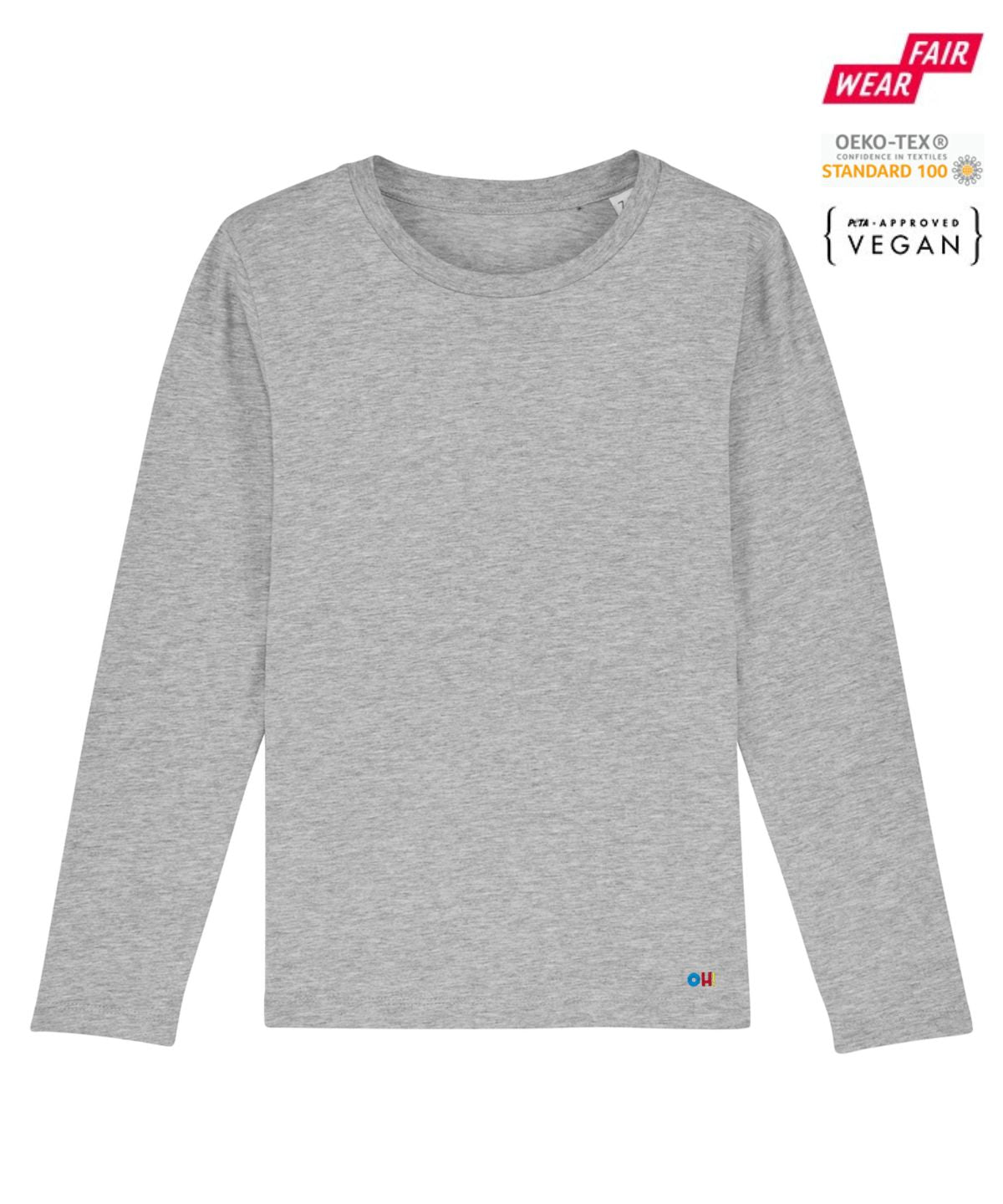 OH! Dorothy Organic Basic Long Sleeved Tee - Vegan Friendly / 5 Colours / 3-14 Years