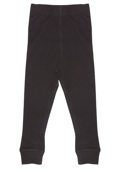 Slugs & Snails Waffle Leggings - Charcoal